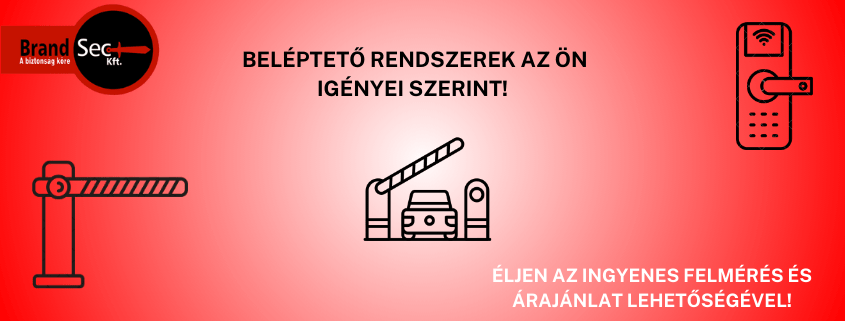 Brand Sec Kft- Beléptető rendszerek az Ön igénye szerint!